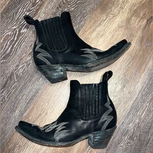 Old Gringo Black Ankle Boots